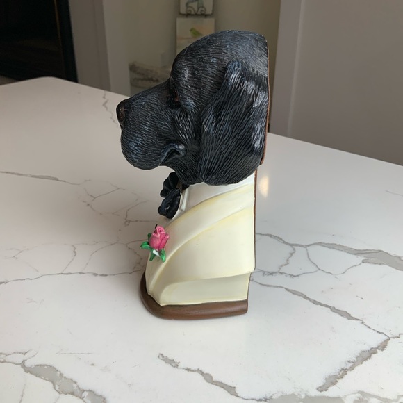 Silvestri Black Labrador Retriever Bookend or Paper weight - Picture 4 of 8
